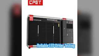 विश्वसनीयता के लिए टेस्ट चैंबर में एलईडी ड्राइवर जलाएं