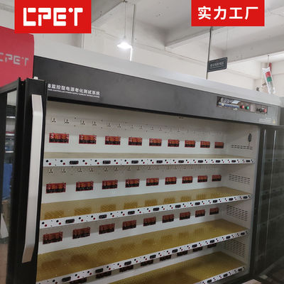 पावर बैंक एजिंग टेस्टर 192CH लोड चैनलों के साथ, तापमान निगरानी और मोबाइल पावर बर्न-इन परीक्षण के लिए बहुउद्देशीय सॉकेट